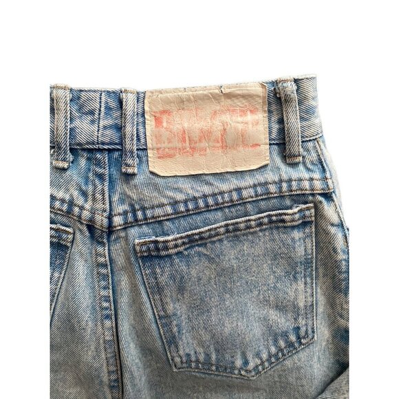 Vintage BONGO mom style high rise light wash denim tapered leg size 26 - Picture 8 of 8